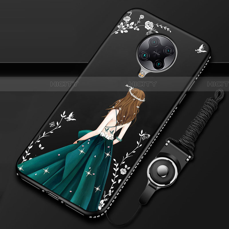 Funda Silicona Gel Goma Vestido de Novia Carcasa para Xiaomi Poco F2 Pro