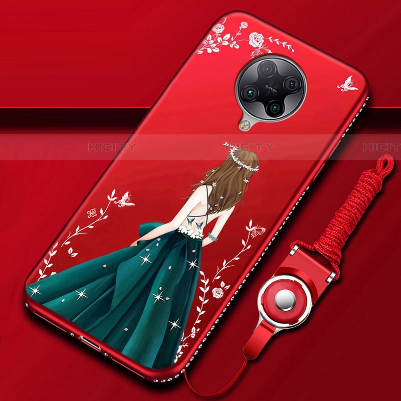 Funda Silicona Gel Goma Vestido de Novia Carcasa para Xiaomi Poco F2 Pro