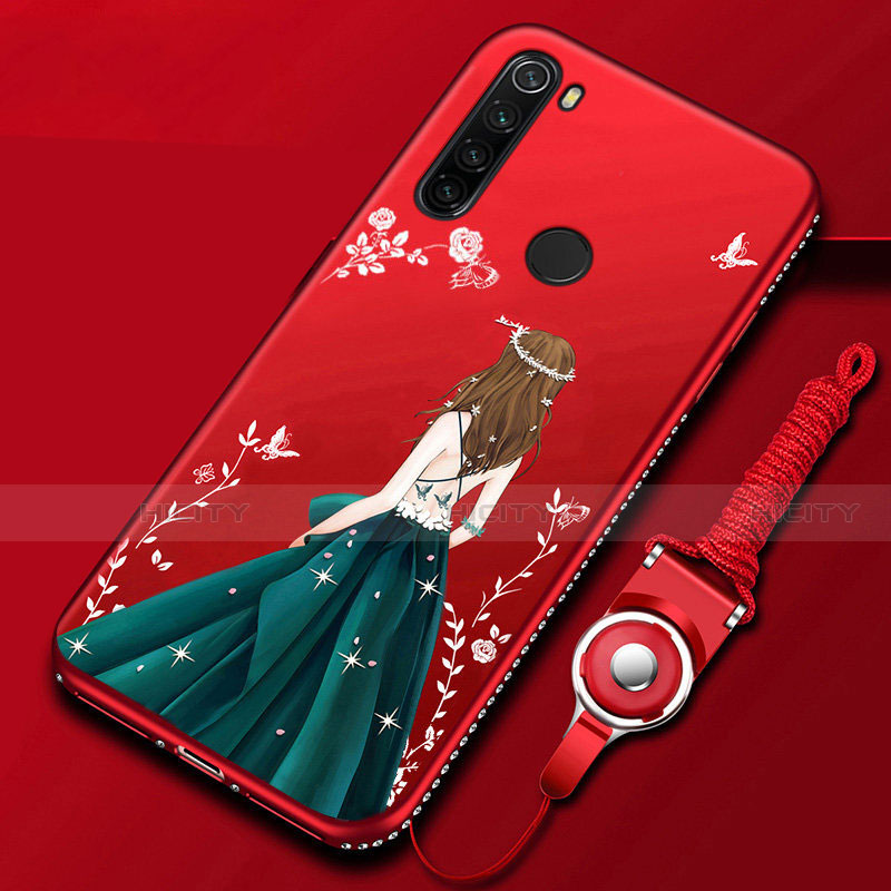 Funda Silicona Gel Goma Vestido de Novia Carcasa para Xiaomi Redmi Note 8 (2021)