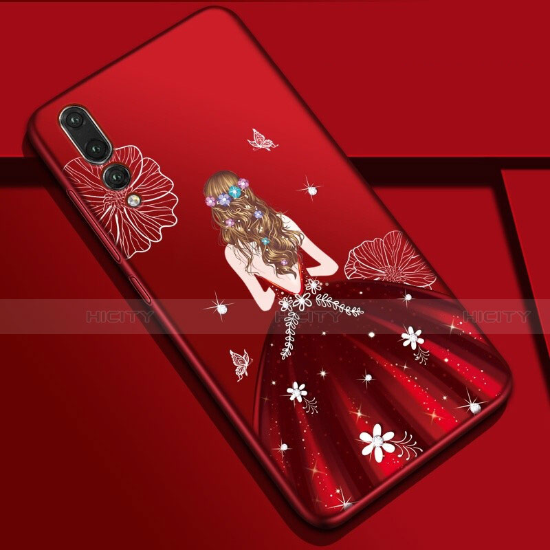 Funda Silicona Gel Goma Vestido de Novia Carcasa S01 para Huawei P20 Pro