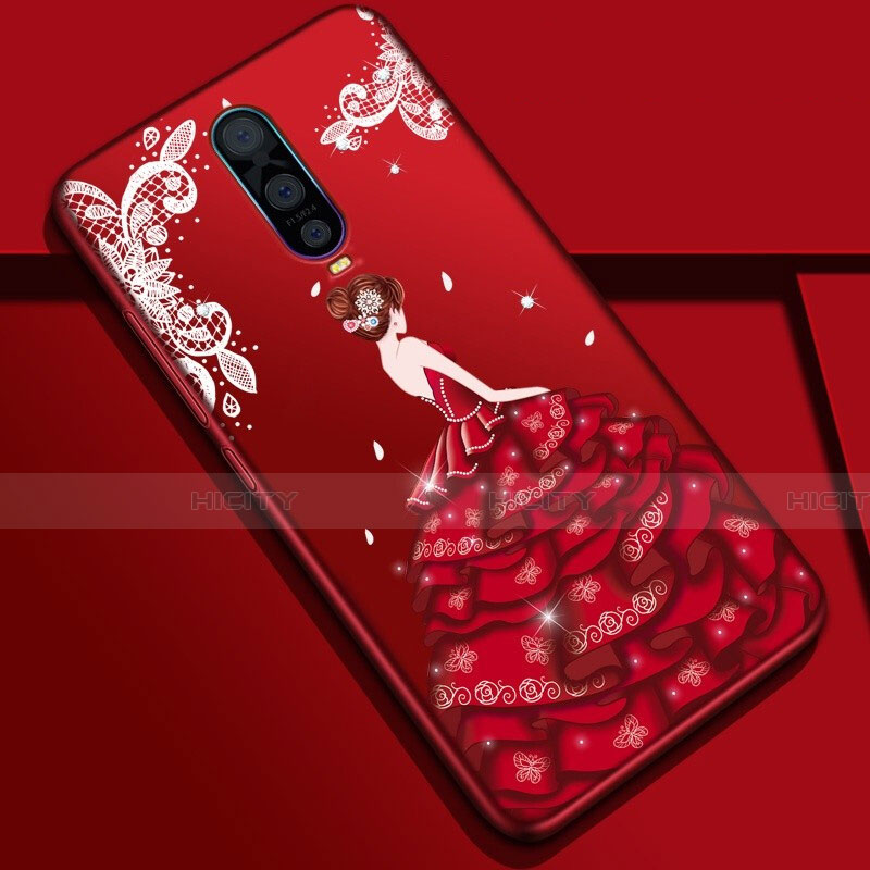 Funda Silicona Gel Goma Vestido de Novia Carcasa S01 para Oppo R17 Pro