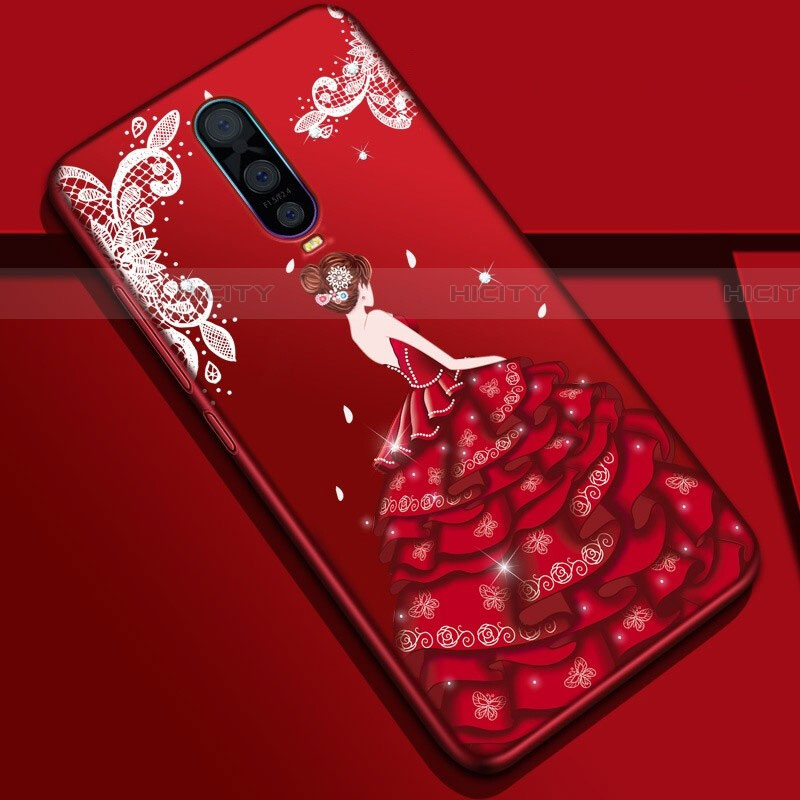 Funda Silicona Gel Goma Vestido de Novia Carcasa S01 para Oppo RX17 Pro