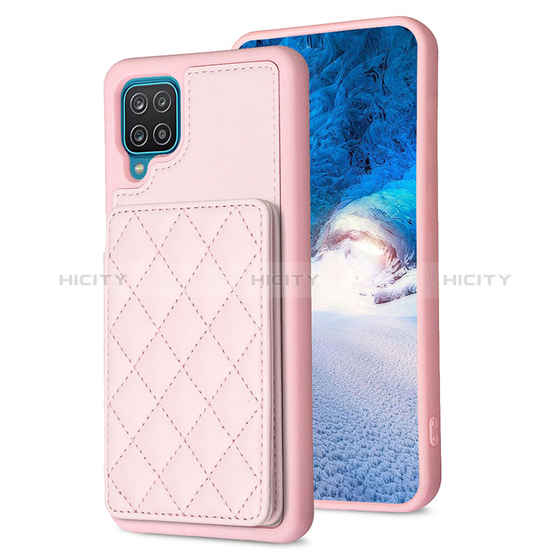 Funda Silicona Goma de Cuero Carcasa BF1 para Samsung Galaxy A12 Nacho