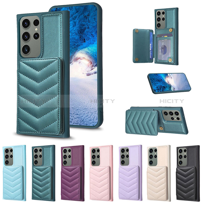 Funda Silicona Goma de Cuero Carcasa BF1 para Samsung Galaxy S22 Ultra 5G