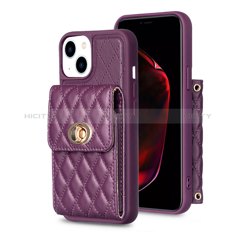 Funda Silicona Goma de Cuero Carcasa BF2 para Apple iPhone 13