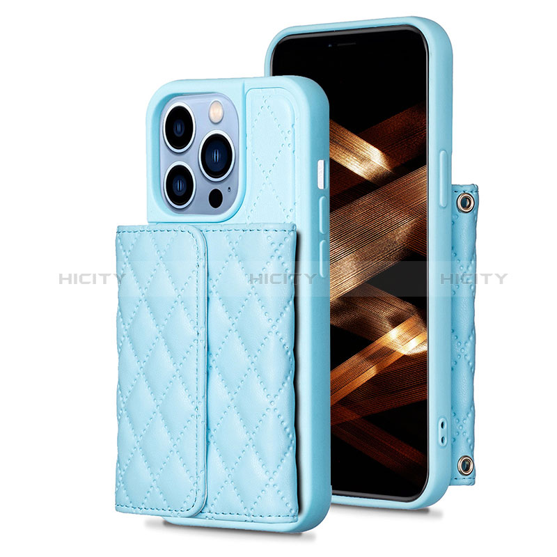 Funda Silicona Goma de Cuero Carcasa BF3 para Apple iPhone 13 Pro