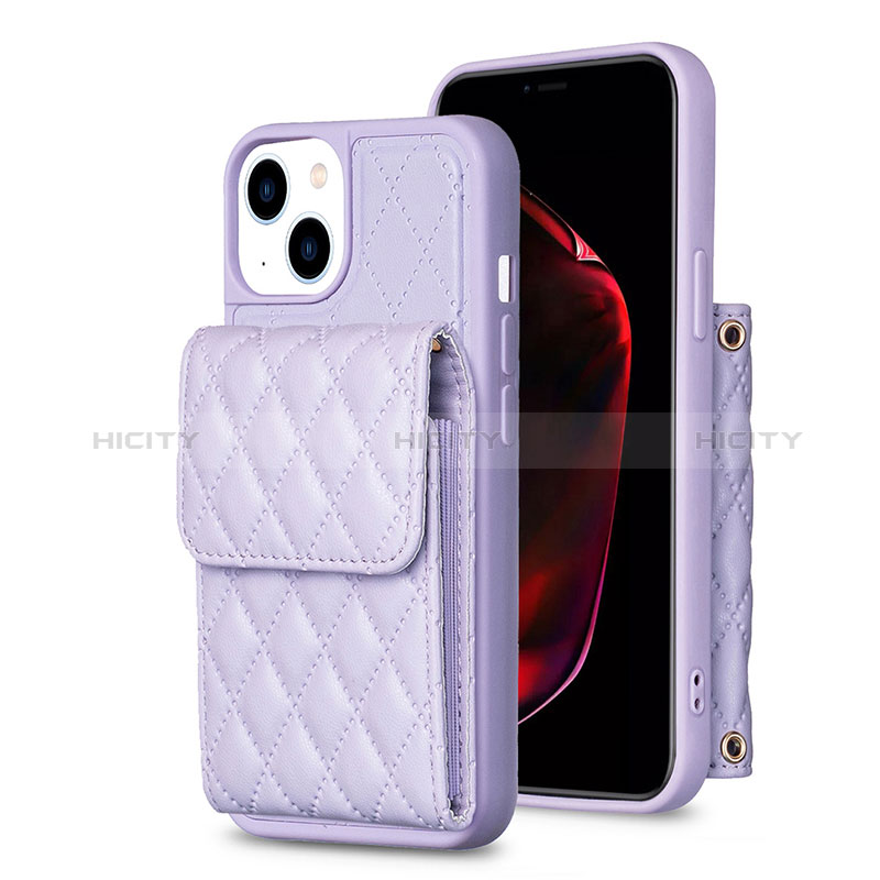 Funda Silicona Goma de Cuero Carcasa BF3 para Apple iPhone 14 Plus