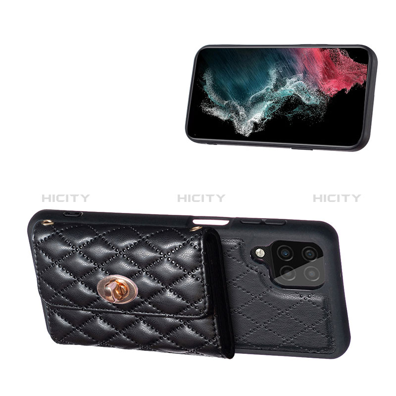 Funda Silicona Goma de Cuero Carcasa BF3 para Samsung Galaxy M12