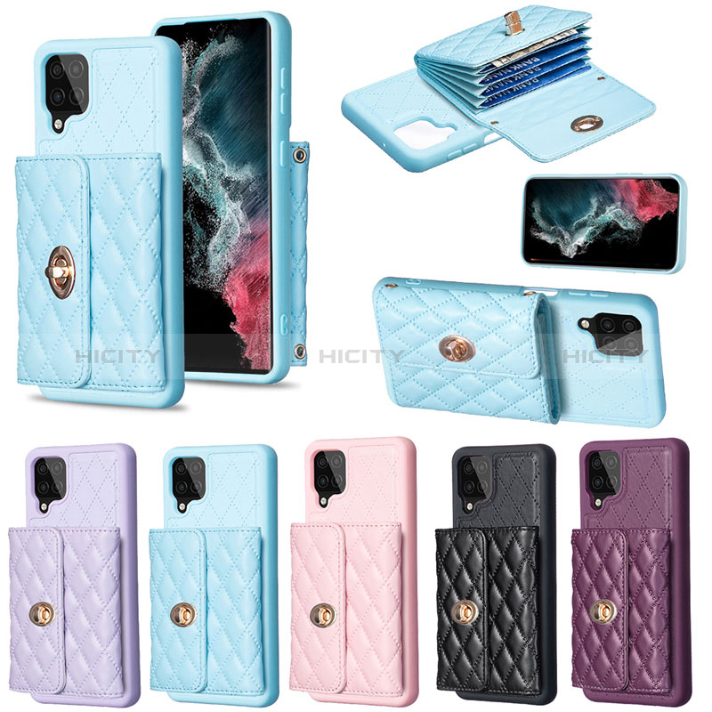 Funda Silicona Goma de Cuero Carcasa BF3 para Samsung Galaxy M12