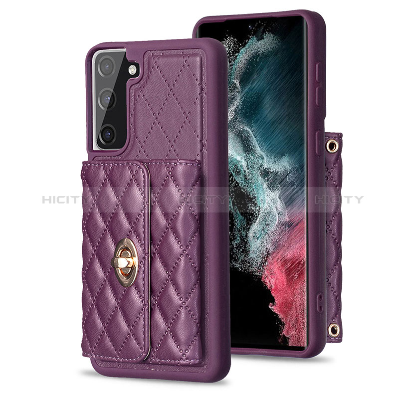 Funda Silicona Goma de Cuero Carcasa BF3 para Samsung Galaxy S21 FE 5G