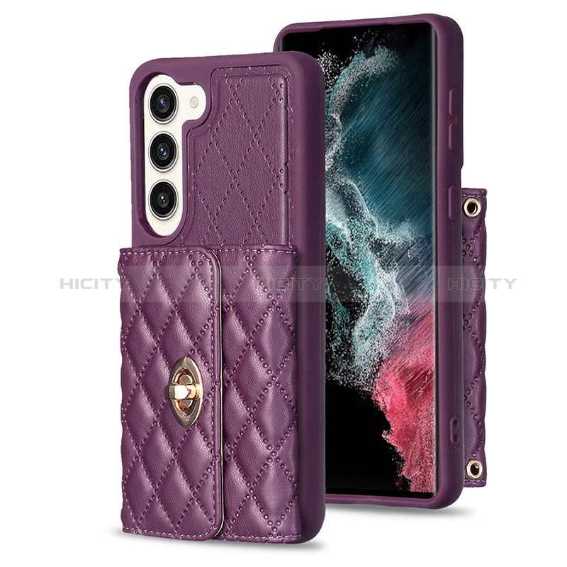 Funda Silicona Goma de Cuero Carcasa BF3 para Samsung Galaxy S22 Plus 5G