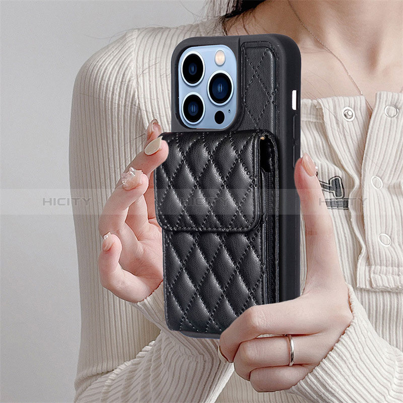 Funda Silicona Goma de Cuero Carcasa BF4 para Apple iPhone 13 Pro