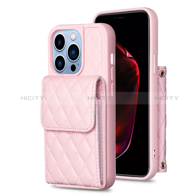 Funda Silicona Goma de Cuero Carcasa BF4 para Apple iPhone 13 Pro