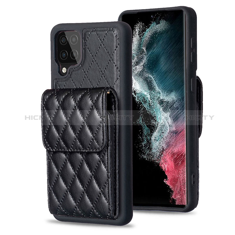 Funda Silicona Goma de Cuero Carcasa BF6 para Samsung Galaxy A12