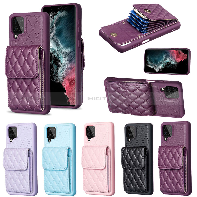 Funda Silicona Goma de Cuero Carcasa BF6 para Samsung Galaxy A12 Nacho