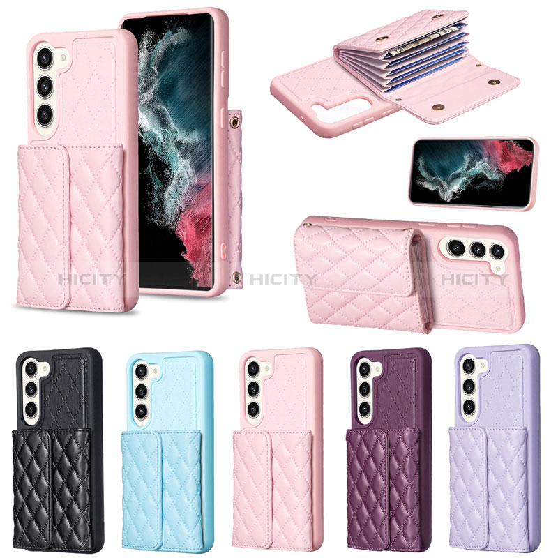 Funda Silicona Goma de Cuero Carcasa BF6 para Samsung Galaxy S22 Plus 5G