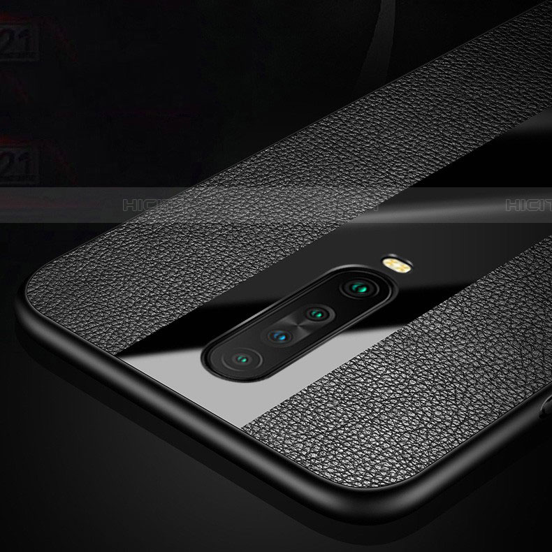 Funda Silicona Goma de Cuero Carcasa con Magnetico Anillo de dedo Soporte para Xiaomi Redmi K30i 5G