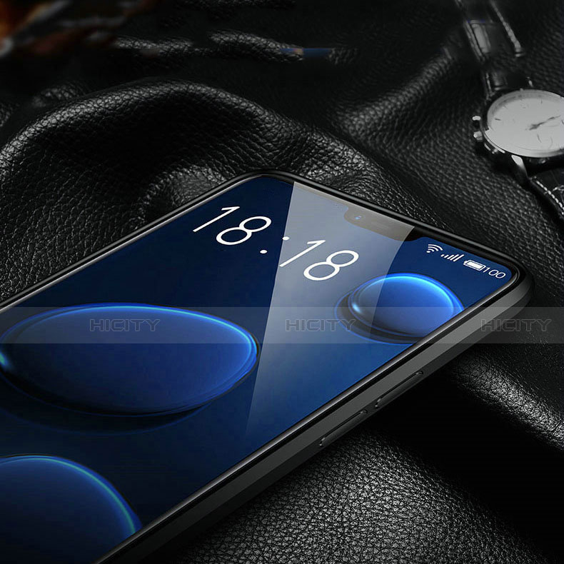 Funda Silicona Goma de Cuero Carcasa con Magnetico Anillo de dedo Soporte T02 para Xiaomi Mi 9T