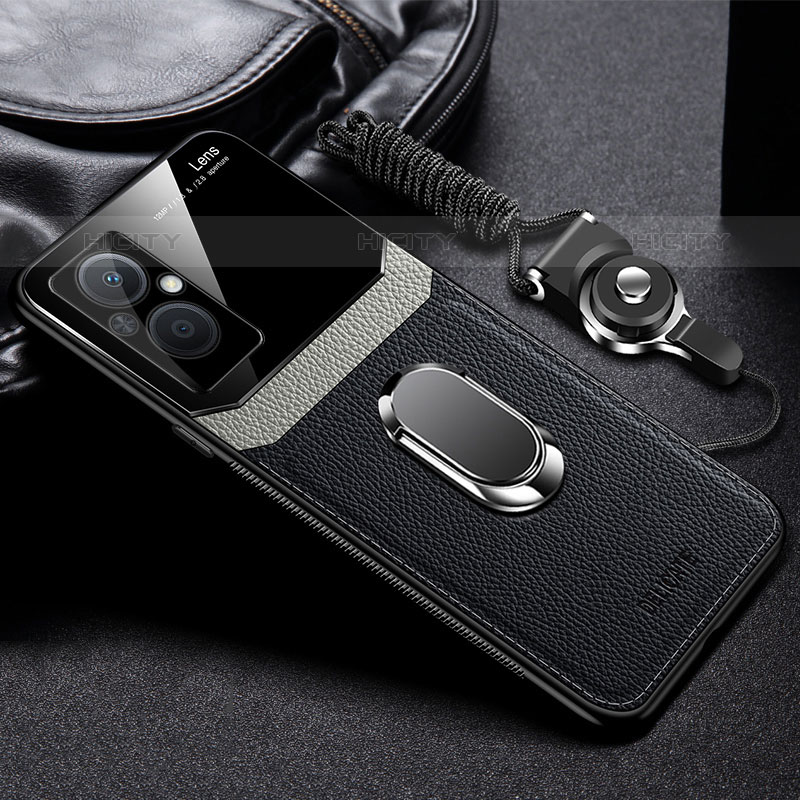 Funda Silicona Goma de Cuero Carcasa con Magnetico FL1 para OnePlus Nord N20 5G