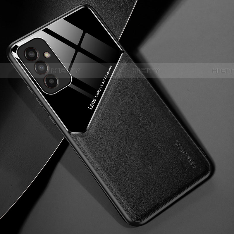 Funda Silicona Goma de Cuero Carcasa con Magnetico para Samsung Galaxy F13 4G