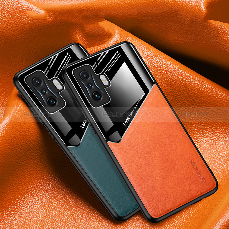 Funda Silicona Goma de Cuero Carcasa con Magnetico para Xiaomi Poco F4 GT 5G