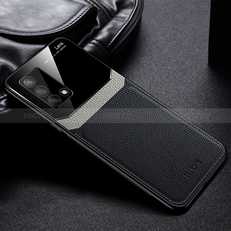 Funda Silicona Goma de Cuero Carcasa FL1 para Oppo A95 4G