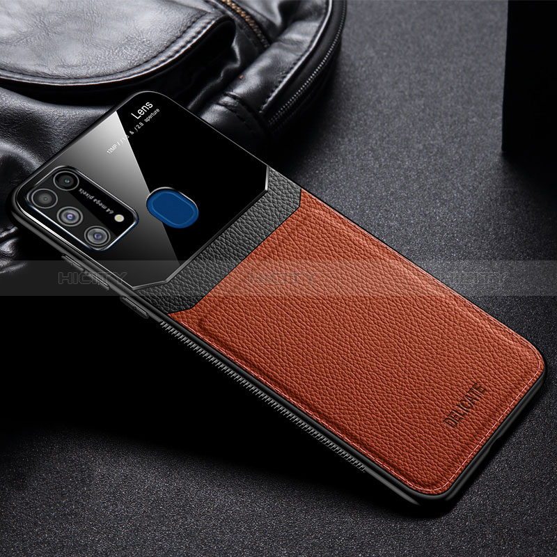 Funda Silicona Goma de Cuero Carcasa FL1 para Samsung Galaxy M21s