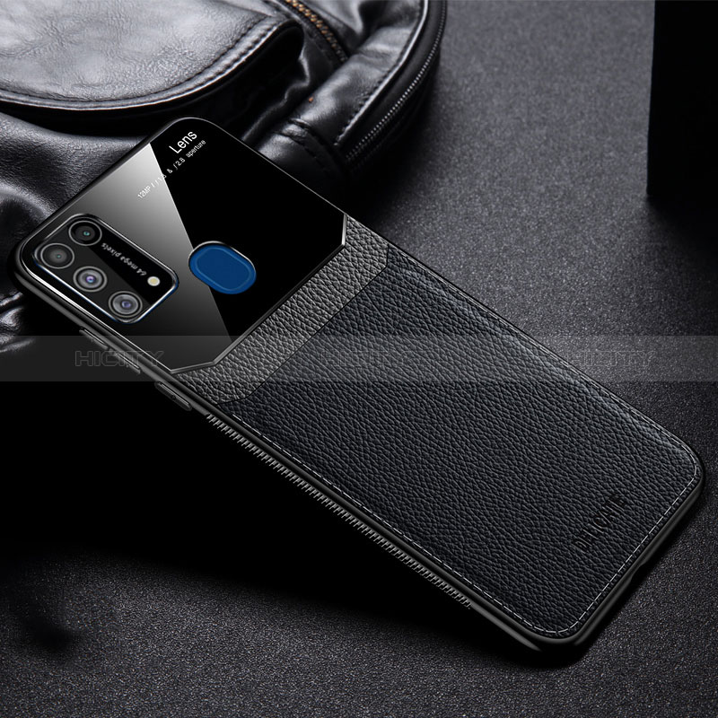 Funda Silicona Goma de Cuero Carcasa FL1 para Samsung Galaxy M21s