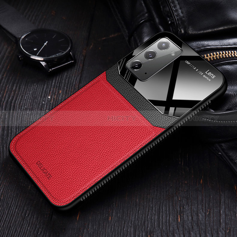 Funda Silicona Goma de Cuero Carcasa FL1 para Samsung Galaxy Note 20 5G