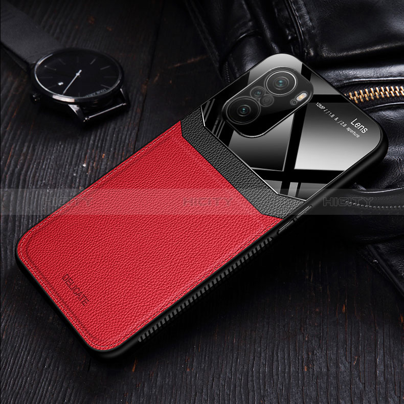 Funda Silicona Goma de Cuero Carcasa FL1 para Xiaomi Redmi Note 10 4G