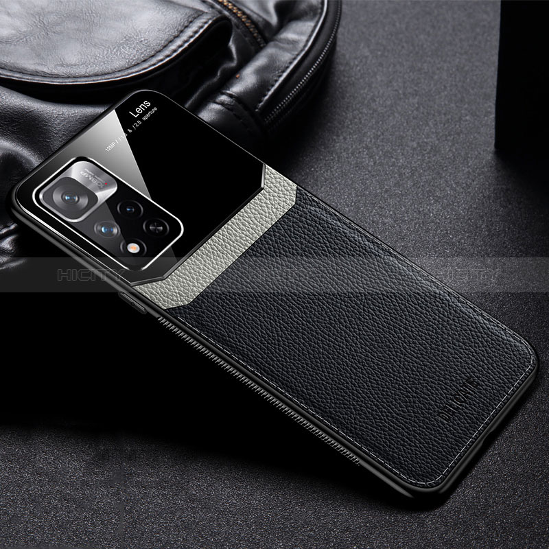 Funda Silicona Goma de Cuero Carcasa FL1 para Xiaomi Redmi Note 11T 5G