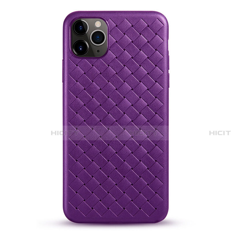 Funda Silicona Goma de Cuero Carcasa G01 para Apple iPhone 11 Pro