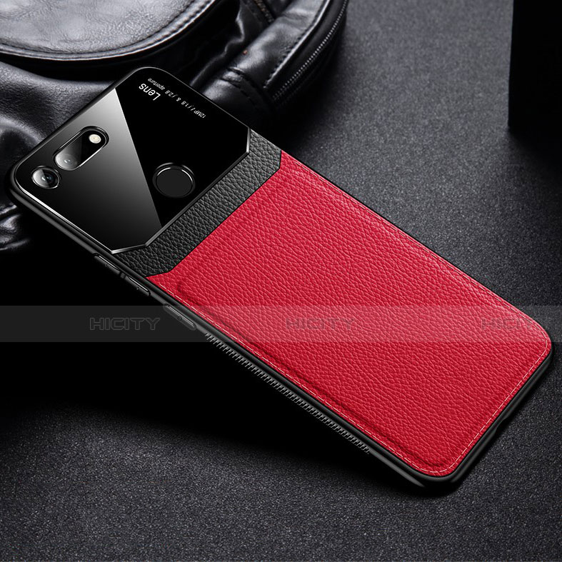 Funda Silicona Goma de Cuero Carcasa H01 para Huawei Honor View 20