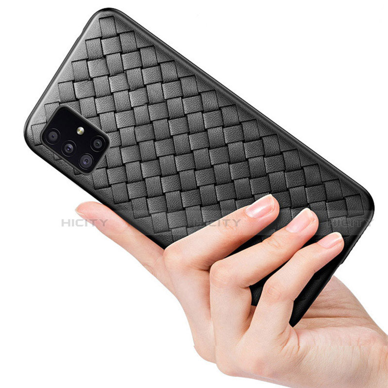 Funda Silicona Goma de Cuero Carcasa H01 para Samsung Galaxy A51 5G