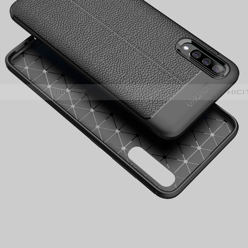 Funda Silicona Goma de Cuero Carcasa H01 para Samsung Galaxy A70S