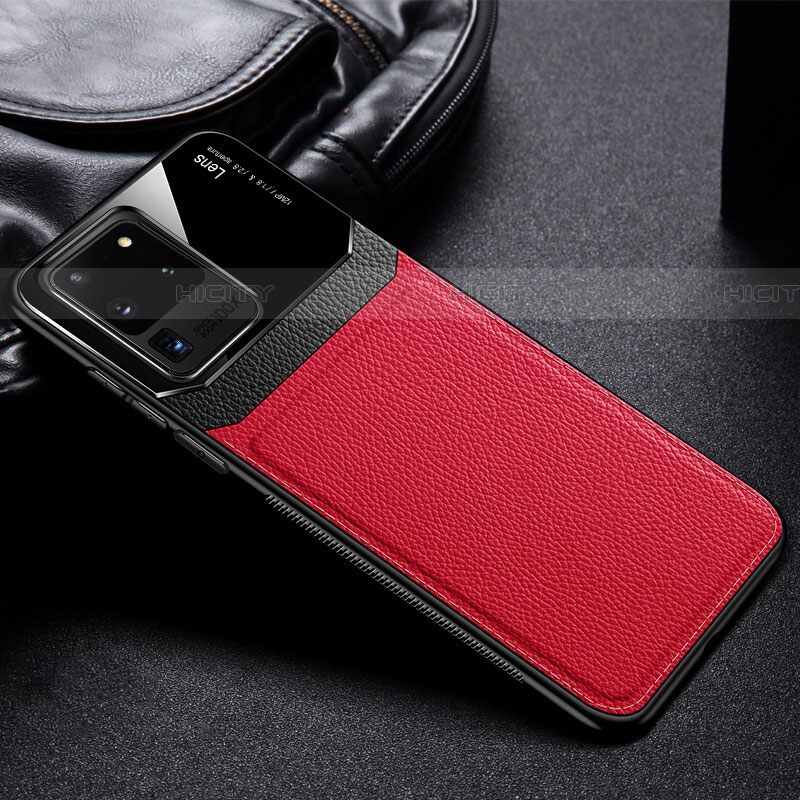 Funda Silicona Goma de Cuero Carcasa H01 para Samsung Galaxy S20 Ultra 5G