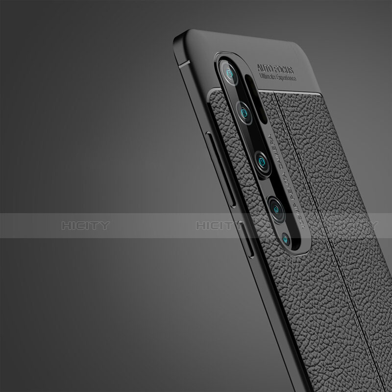Funda Silicona Goma de Cuero Carcasa H01 para Xiaomi Mi Note 10 Pro