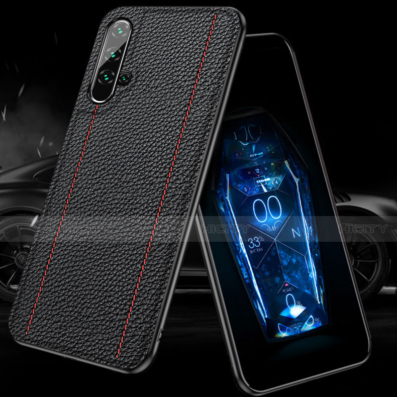 Funda Silicona Goma de Cuero Carcasa H02 para Huawei Honor 20S