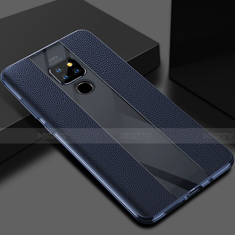 Funda Silicona Goma de Cuero Carcasa H02 para Huawei Mate 20