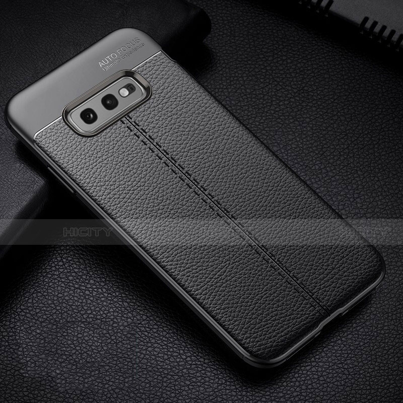 Funda Silicona Goma de Cuero Carcasa H02 para Samsung Galaxy S10e