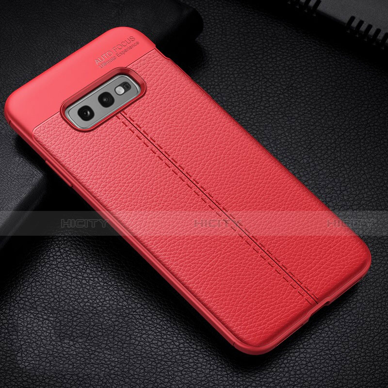 Funda Silicona Goma de Cuero Carcasa H02 para Samsung Galaxy S10e