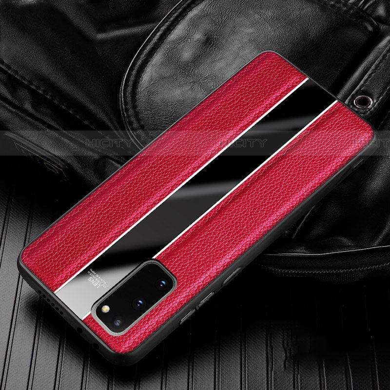 Funda Silicona Goma de Cuero Carcasa H02 para Samsung Galaxy S20 5G