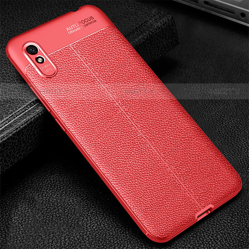 Funda Silicona Goma de Cuero Carcasa H02 para Xiaomi Redmi 9i