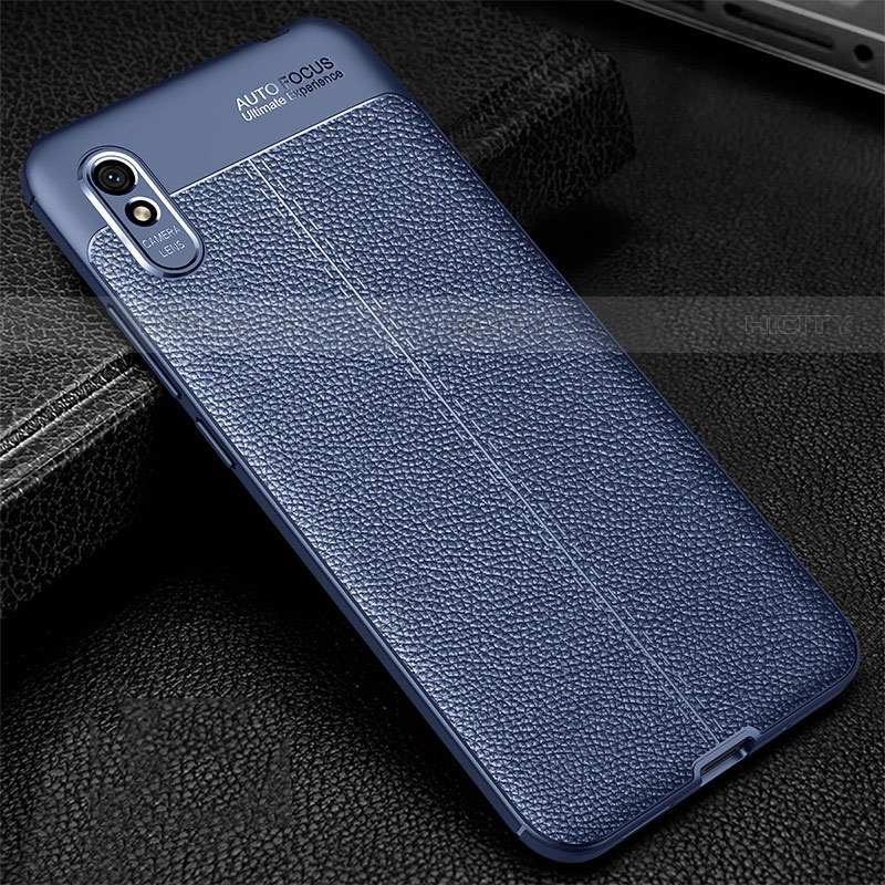 Funda Silicona Goma de Cuero Carcasa H02 para Xiaomi Redmi 9i