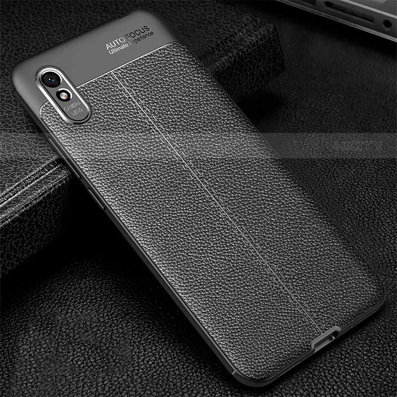 Funda Silicona Goma de Cuero Carcasa H02 para Xiaomi Redmi 9i