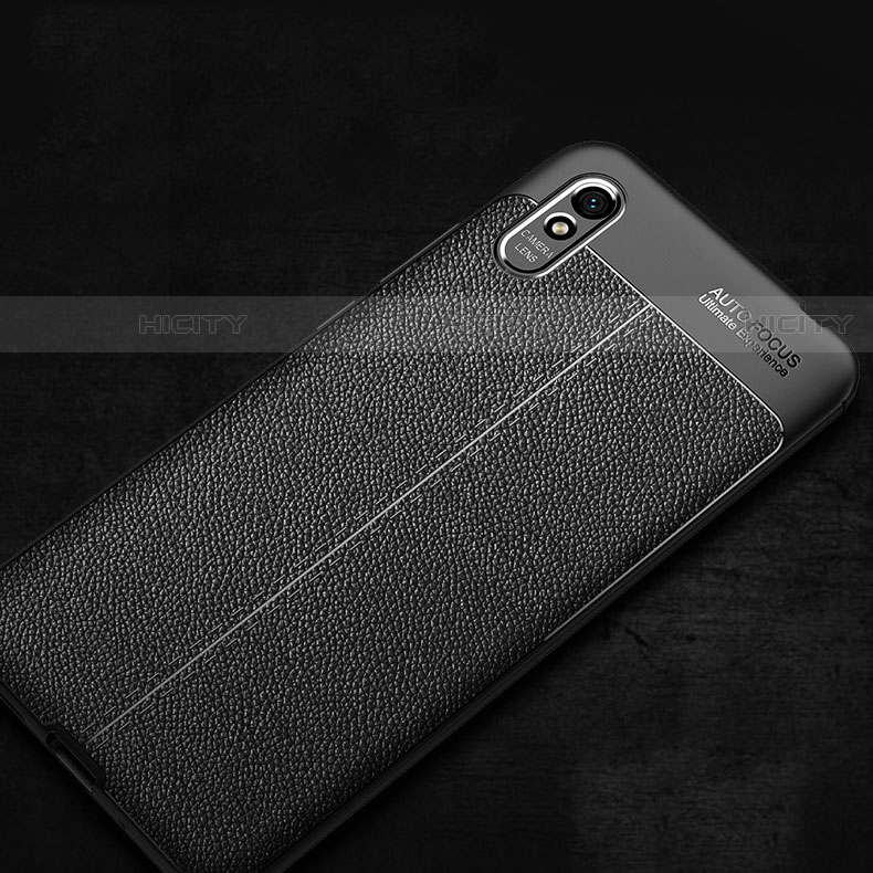 Funda Silicona Goma de Cuero Carcasa H02 para Xiaomi Redmi 9i