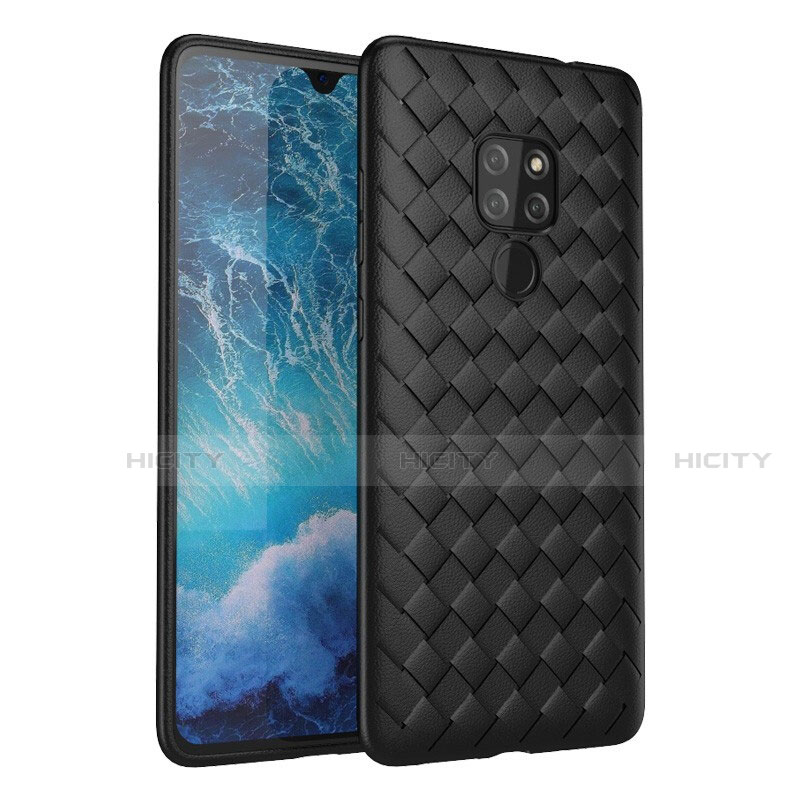 Funda Silicona Goma de Cuero Carcasa H03 para Huawei Mate 20