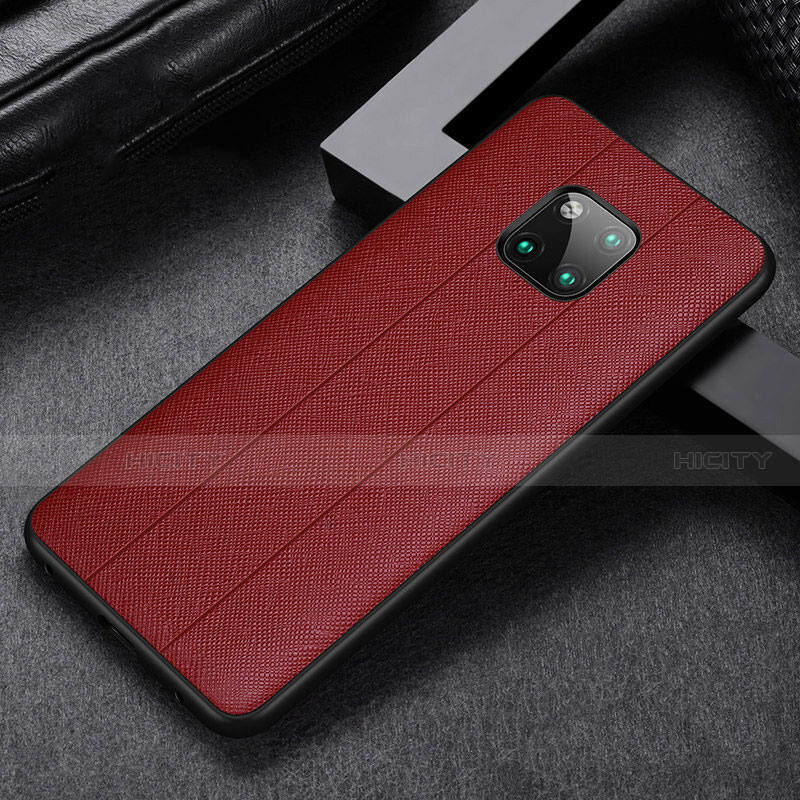 Funda Silicona Goma de Cuero Carcasa H03 para Huawei Mate 20 Pro