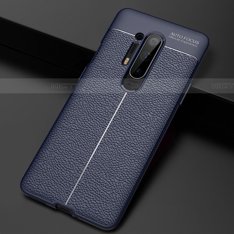 Funda Silicona Goma de Cuero Carcasa H03 para OnePlus 8 Pro