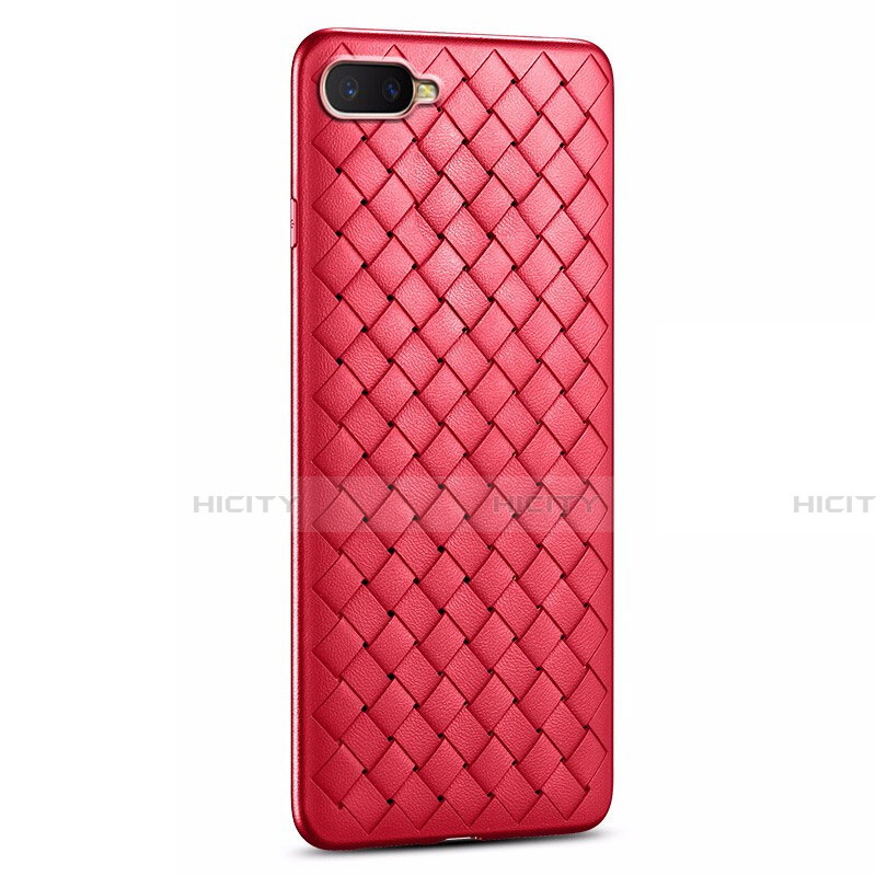 Funda Silicona Goma de Cuero Carcasa H03 para Oppo K1